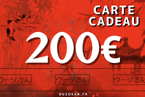 Carte cadeau 200€ - OUZOSAN