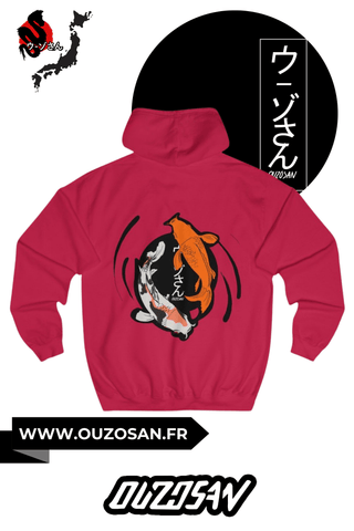 Hoodie Carpes Koï - OUZOSAN