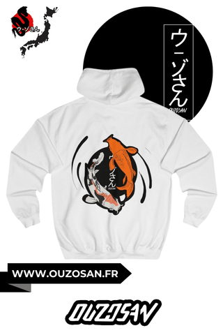 Hoodie Carpes Koï - OUZOSAN