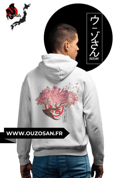 Hoodie Cerisier - OUZOSAN