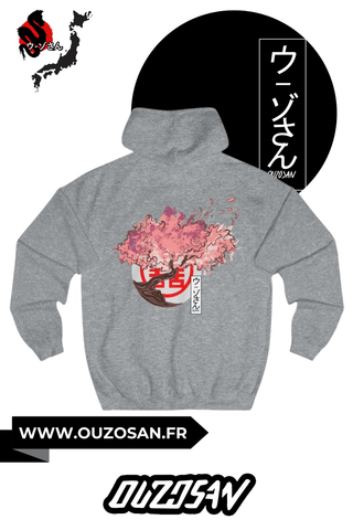 Hoodie Cerisier - OUZOSAN