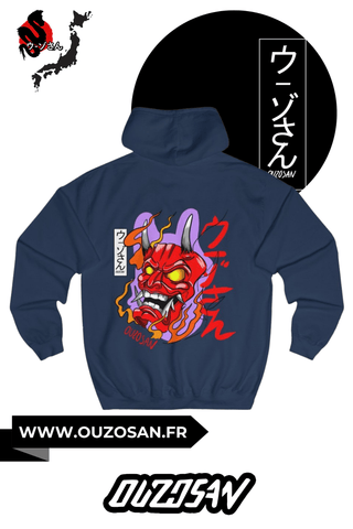 Hoodie Démon Oni - OUZOSAN