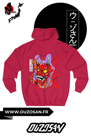 Hoodie Démon Oni - OUZOSAN