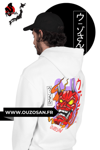 Hoodie Démon Oni - OUZOSAN