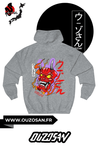 Hoodie Démon Oni - OUZOSAN