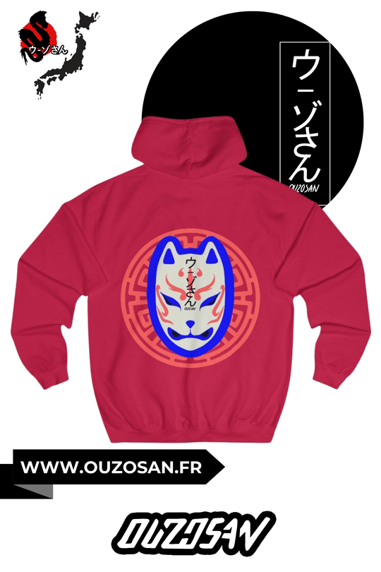 Hoodie Fox Kabuki - OUZOSAN