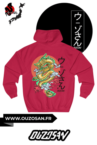 Hoodie Gold Dragon - OUZOSAN