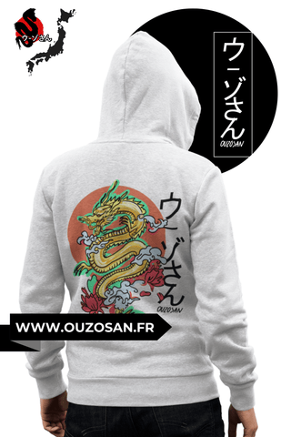 Hoodie Gold Dragon - OUZOSAN