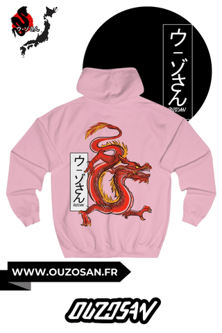 Hoodie Red Dragon - OUZOSAN