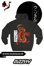 Hoodie Red Dragon - OUZOSAN