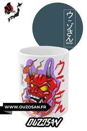 Mug en céramique Démon Oni - OUZOSAN
