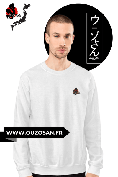 Sweatshirt Brodé - OUZOSAN