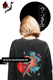 Sweatshirt Carpe Koï - OUZOSAN