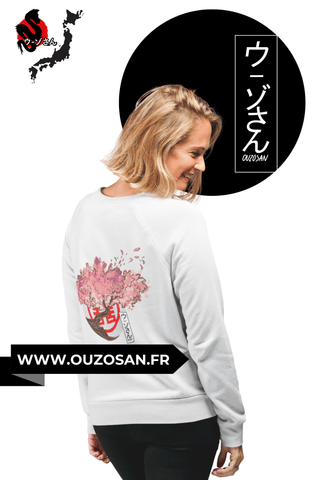 Sweatshirt Cerisier - OUZOSAN