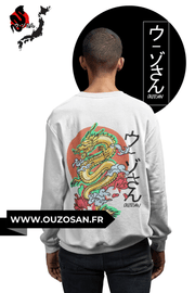 Sweatshirt Gold Dragon - OUZOSAN