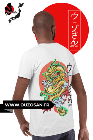 T-Shirt Gold Dragon - OUZOSAN