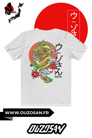 T-Shirt Gold Dragon - OUZOSAN