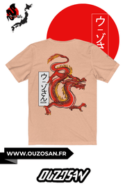 T-Shirt Red Dragon - OUZOSAN