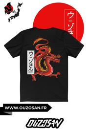 T-Shirt Red Dragon - OUZOSAN