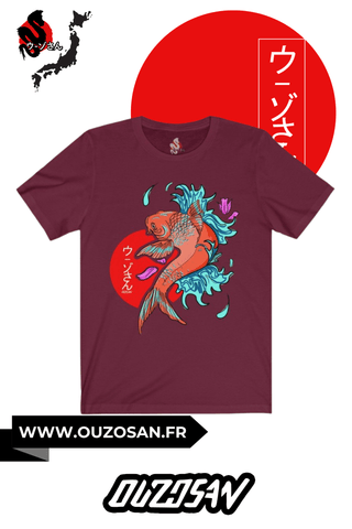 T-Shirt simple Carpe Koï - OUZOSAN