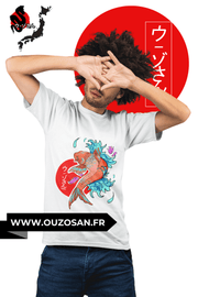 T-Shirt simple Carpe Koï - OUZOSAN