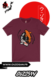 T-Shirt simple Carpes Koï - OUZOSAN
