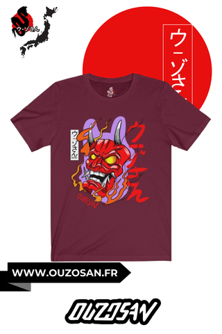 T-Shirt simple Démon Oni - OUZOSAN