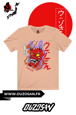 T-Shirt simple Démon Oni - OUZOSAN