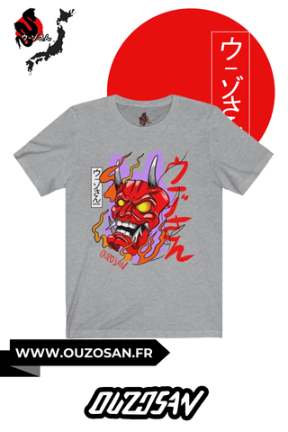 T-Shirt simple Démon Oni - OUZOSAN