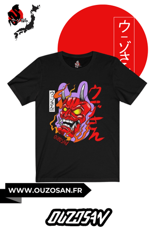 T-Shirt simple Démon Oni - OUZOSAN
