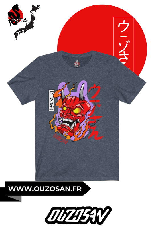T-Shirt simple Démon Oni - OUZOSAN
