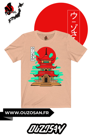 T-Shirt simple Temple - OUZOSAN