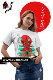 T-Shirt simple Temple - OUZOSAN