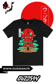 T-Shirt simple Temple - OUZOSAN