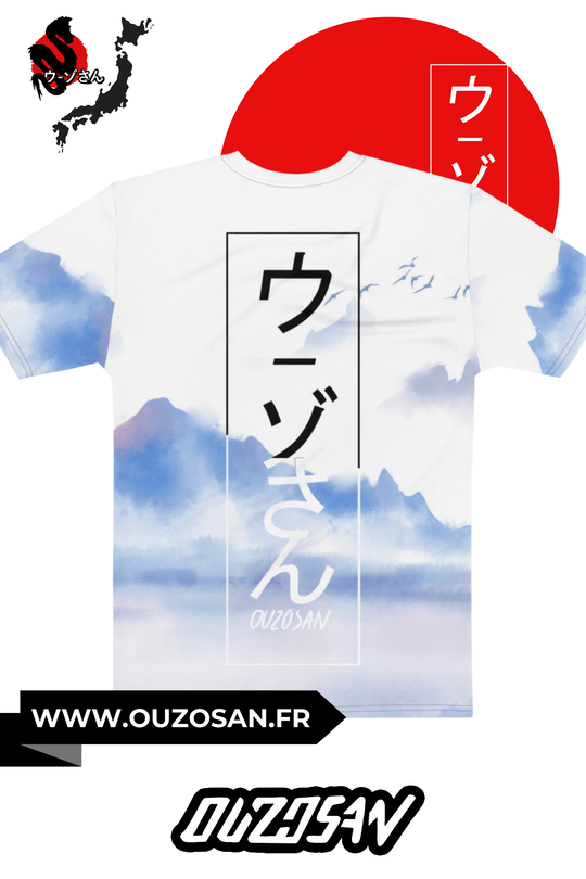 T-shirt Tōi Yama - OUZOSAN
